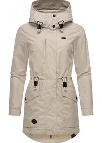 Ragwear Damen Parka "Alysa", weiß, modisch, Gr. S, Obermaterial: 100% Polyester, Innenfutter: 100% Polyester, Jacken, stylische Damen Übergangsjacke