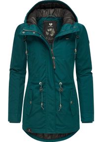Ragwear Damen Winterjacke "Monadis Black Label", grün, modisch, Gr. M, Außenmaterial: 65% Polyester, 35% Baumwolle, Innenfutter: 100% Polyester,