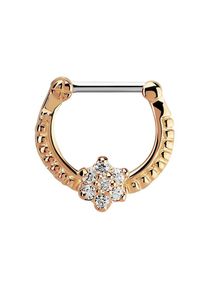 Adelia´s ADELIA ́S Damen Nasenpiercing "Piercing Nasenpiercing", rosa, modisch, Silber 925 (Sterlingsilber), Piercings, mit 316l Stahlstab als Verschluss