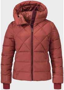 Schöffel SCHÖFFEL Damen Winterjacke "Ins Jacket Boston L", rot, modisch, Gr. 34, Oberstoff : 63% Nylon 37% Baumwolle Futter : 100% Polyester Wattierung : 100%