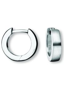 ONE ELEMENT Damen Paar Creolen "Ohrringe Creolen aus 925 Silber Ø 12,4 x 3,0 mm", Damen, Silber 925 (Sterlingsilber), silber, Silber 925