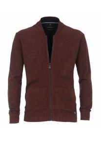 Casamoda Herren Strickjacke "Casamoda Strickjacke uni", orange, Gr. L, 90% Baumwolle, 10% Polyamid, Strickjacken