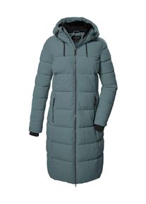 Killtec Damen Steppmantel "KOW 56 WMN QLTD CT", blau, sportlich, Gr. 42, Obermaterial: 100% Polyester, Füllung: 100% Polyester (recycelt), Mäntel