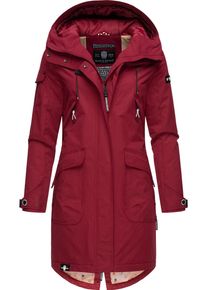 Navahoo Damen Outdoorjacke "Pfefferschote", rot, modisch, Gr. XS, Obermaterial: 55% Nylon, 45% Baumwolle, Futter: 100% Polyester, Ärmelfutter: 100%