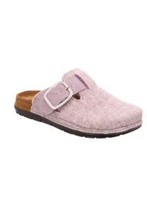 Rohde Damen Pantoffel "RODIGO-D", Gr. 36, rosa, Filz, klassisch, Schuhe, mit Memory-Schaum in Weite G = weit