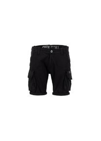 Herren Shorts "Alpha Industries Men - Shorts Crew Short", schwarz, Gr. 34, Alpha Industries, Obermaterial: 98% Baumwolle, 2% Elastan, Futter: 100%