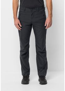 Jack Wolfskin Herren Softshellhose "ACTIVE TRACK PANT M", grau, Gr. 50, OBERSTOFF: 100% POLYESTER; LINING: 100% POLYESTER, Hosen