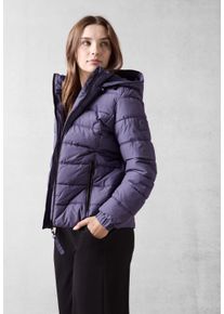 Cecil Damen Winterjacke, lila, casual, Gr. XXL, unifarben, Stoff, Obermaterial: 100% Polyester; Futter 100% Polyester, Jacken, mit