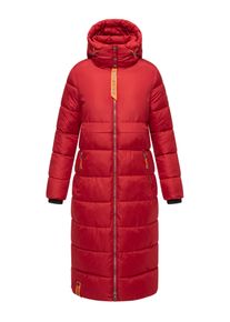 Navahoo Damen Steppmantel "Kristallblume", rot, modisch, Gr. M, Obermaterial: 100% Polyester, Futter: 100% Polyester, Wattierung: 100% Polyester,