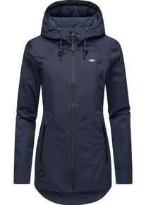 Ragwear Damen Outdoorjacke "Zuzka", blau, casual, Gr. XS, Außenmaterial: 100% Polyester, Innenfutter: 100% Polyester, Jacken, stylische