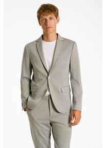 LINDBERGH Herren Anzug, grau, casual, Gr. 56, Obermaterial: 75% Polyester, 22% Viskose, 3% Elasthan. Futter: 100% Polyester, Anzüge, mit modernem