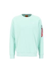 Herren Sweater "Alpha Industries Men - Sweatshirts X-Fit Sweat", grün, Gr. M, Alpha Industries, Obermaterial: 80% Baumwolle, 20% Polyester,