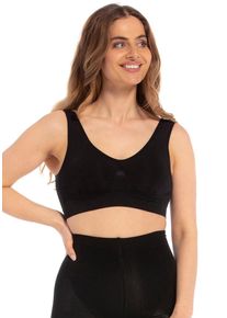 Damen Bustier "Comfort Bra", MAGIC BODYFASHION, Gr. M, schwarz, Obermaterial: 89% Polyamid, 11% Elasthan, unifarben, feminin, BHs, bequemer,