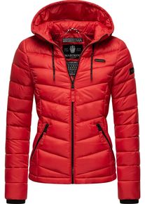 Marikoo Damen Steppjacke "Kuala", rot, casual, Gr. S, Obermaterial: 100% Nylon; Futter: 100% Polyester; Wattierung: 100% Polyester; Ärmelfutter: 100%