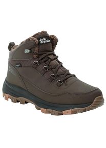 Jack Wolfskin Damen Outdoorwinterstiefel "EVERQUEST TEXAPORE MID M", Gr. 48, braun, Leder, Textil, sportlich, Schuhe, Winterboots, Snowboots,