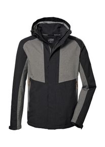Killtec Herren Outdoorjacke "KOS 54 MN JCKT", grau, sportlich, Gr. XXL, Oberstoff: 100% Polyester, Futter: 100% Polyester, Jacken