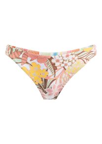 Roxy Damen Bikini-Hose "Playa Paradise"weiß viva la vida, Gr. L, 87% Nylon, 13% Elasthan, Badehosen