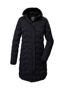 Killtec Damen Steppmantel "KOW 9 WMN QLTD PRK", schwarz, sportlich, Gr. 42, 100% Polyester (recycelt), Mäntel