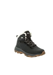Jack Wolfskin Damen Outdoorwinterstiefel "EVERQUEST TEXAPORE MID W", Gr. 38, grau, Leder, Textil, sportlich, Schuhe, Winterboots, Snowboots,