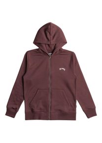 Billabong Kinder Kapuzensweatjacke "Arch", rot, Gr. 14, 60% Polyester, 40% Baumwolle, Sweatjacken