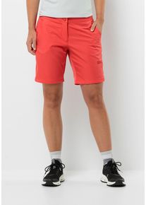 Jack Wolfskin Damen Shorts "HIKING ALPINE SHORT W", rot, Gr. 44, OBERSTOFF: 87% POLYESTER, 13% ELASTHAN; LINING: 100% POLYESTER, Hosen