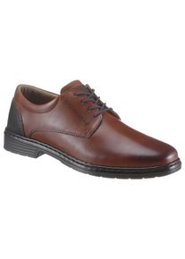 Josef Seibel Herren Schnürschuh "Alastair", Gr. 43, braun, Glattleder, used, klassisch, Schuhe, im leichten Used-Look, Freizeitschuh, Halbschuh,