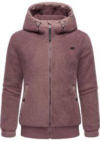 Ragwear Damen Outdoorjacke "Cousy Short", lila, modisch, Gr. 5XL, Obermaterial: 100% Polyester, Innenfutter: 100% Polyester, Jacken, flauschige