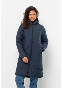 Jack Wolfskin Damen Funktionsmantel "DEUTZER COAT W", blau, Gr. M, OBERSTOFF 100% POLYESTER FUTTER 100% POLYESTER FÜLLUNG 100% POLYESTER, Mäntel
