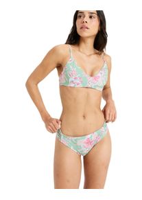 Roxy Damen Bikini-Hose "Hibiscus Island"basil kartofeel swim, Gr. L, [Hauptstoff] 85% Polyester, 15% Elasthan, Badehosen