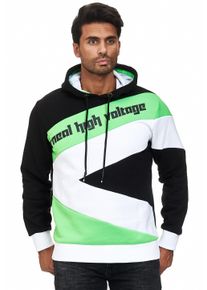 Rusty Neal Herren Kapuzensweatshirt, schwarz, sportlich, Gr. S, mehrfarbig, 70% Baumwolle, 30% Polyester, Sweatshirts, in sportlichem Design