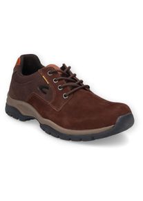 Camel Active Herren Schnürschuh, Gr. 41, braun, Nubukleder, casual, Schuhe, Freizeitschuh, Halbschuh, Trekkingschuh mit Profillaufsohle