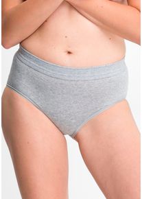 Speidel Damen Maxislip, Gr. 48, grau, Single Jersey, Obermaterial: 92% Baumwolle, 8% Elasthan, unifarben, Unterhosen, keine störenden Seitennähte