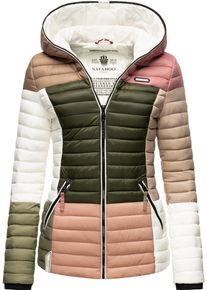 Navahoo Damen Steppjacke "Multikulti", beige, modisch, Gr. S, Obermaterial: 100% Nylon, Futter: 100% Polyester, Wattierung: 100% Polyester,