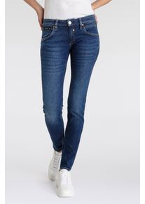 Herrlicher Damen Slim-fit-Jeans "Touch Slim Recycled Denim", blau, casual, Gr. 26, Denim/Jeans, Obermaterial: 73% Baumwolle, 25% Lyocell, 2%