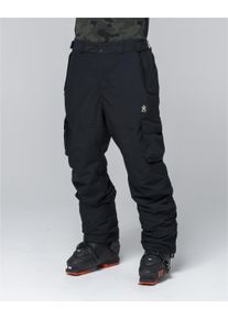 BULA Herren Skihose "Liftie", schwarz, sportlich, Gr. L, unifarben, 100% Polyester, Hosen, mit wasserdichter Funktion