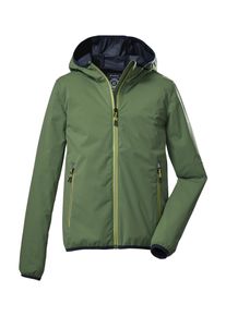 Killtec Kinder Outdoorjacke "KOS 230 BYS JCKT", grün, sportlich, Gr. 140, 100% Polyester, Jacken