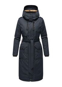 Navahoo Damen Wintermantel "Hokulanii", blau, casual, Gr. XL, Obermaterial: 100% Polyester, Futter: 100% Polyester, Wattierung: 100% Polyester,