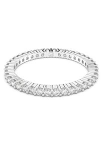 Swarovski Damen Fingerring "Matrix Tennis Vittore, 5655703, 5656293, 5656300, 5656297", 52, Metall, 1,8mm, silber, Metall, Fingerringe, mit Swarovski