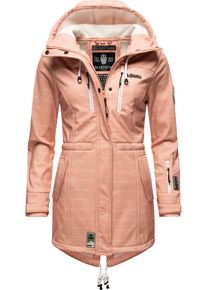 Marikoo Damen Funktionsmantel "Zimtzicke", rosa, casual, Gr. XS, Oberstoff: 98% Polyester, 2% Elasthan, Futter: 100% Polyester, Ärmelfutter: 100%