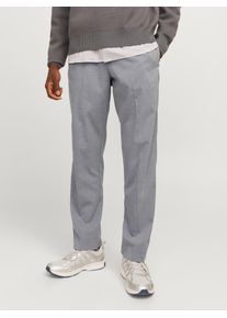 Jack & Jones JACK & JONES Herren Jogginghose "JPSTKANE EDWIN JOGGER NOOS", grau, modisch, Gr. S, meliert, Web, Obermaterial: 68% Polyester, 28% Viskose, 4%