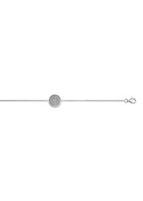 ONE ELEMENT Damen Silberarmband "Zirkonia Kreis Armband aus 925 Silber 18 cm", 18, silber, Armbänder, Damen Silber Schmuck Kreis