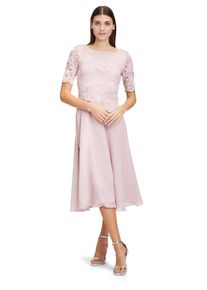 Vera Mont Damen Cocktailkleid "Vera Mont Cocktailkleid mit Spitze", rosa, feminin, Gr. 54, Obermaterial: 100% Polyester. Futter: 100% Polyester.,