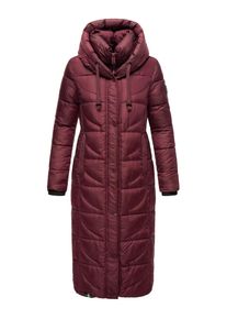 Navahoo Damen Steppmantel "Waffelchen", rot, modisch, Gr. M, Obermaterial: 100% Polyester, Futter: 100% Polyester, Wattierung: 100% Polyester,
