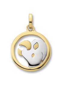 ONE ELEMENT Damen Sternzeichen-Anhänger "Stier Sternzeichen Anhänger aus 333 Gelbgold", Stier, Gelbgold 333, gold, Gelbgold 333, Schmuckanhänger,