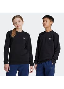 Kinder Sweatshirt "CREW", schwarz, sportlich, Gr. 128, adidas originals, Obermaterial: 70% Baumwolle, 30% Polyester, Sweatshirts