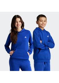 Kinder Kapuzensweatshirt "J SL FC FL HD", blau, sportlich, Gr. 128, adidas Sportswear, Obermaterial: 70% Baumwolle, 30% Polyester, Sweatshirts