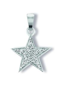 ONE ELEMENT Mädchen Ketten-Anhänger "Zirkonia Stern Anhänger aus 925 Silber", Silber 925 (Sterlingsilber), silber, Silber 925 (Sterlingsilber),