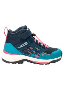 Jack Wolfskin Kinder Wanderschuh "VILLI HIKER TEXAPORE MID K", Gr. 36, blau, Main Material Second Material 100% Polyamide Lining 100% Polyamide Sole
