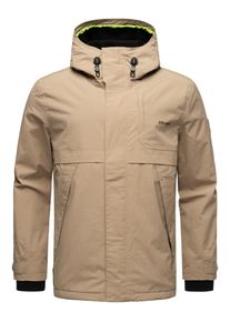 STONE HARBOUR Herren Regenjacke "Zanjaar", beige, modisch, Gr. L, Obermaterial: 100% Nylon, Innenfutter: 100% Polyester, Ärmelfutter: 100% Polyester,