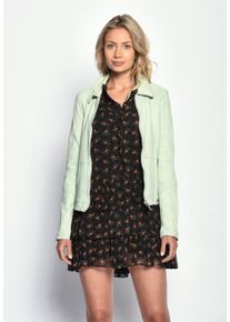 Maze Damen Lederjacke "420-20-05", grün, Gr. XS, Obermaterial: 100% Leder, Lammnappa / Futter: 100% Polyester / Ärmelfutter: 100% Polyester /